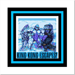 KING KONG ESCAPES! Posters and Art